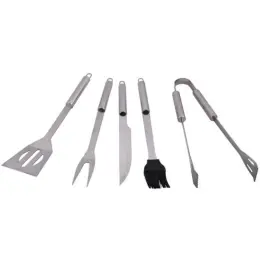 5-Piece Stainless Steel Braai Set Set